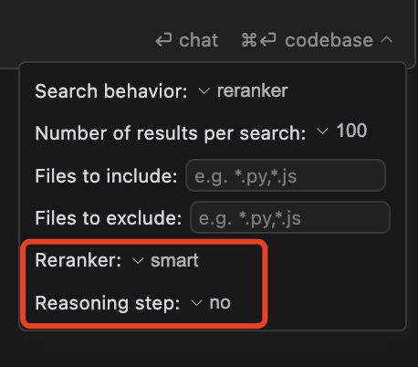 Cursor Chat Codebase